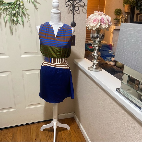 Diane Von Furstenberg Gorgeous Silk Mini Dress - Picture 4 of 13